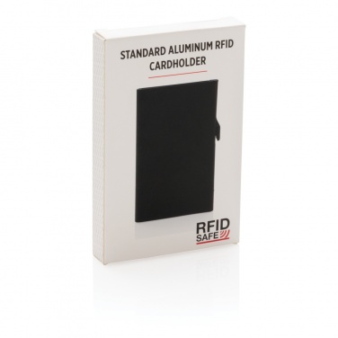 Logotrade business gift image of: Standard aluminium RFID cardholder