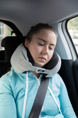 Logo trade promotional product photo of: Deluxe microbead travel pillow