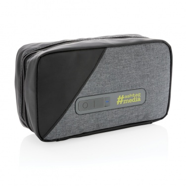 Logo trade promotional items image of: Portable UV-C steriliser pouch with integrated battery