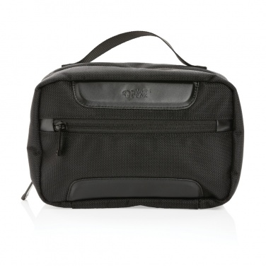 Logotrade corporate gift image of: Swiss Peak AWARE™ RPET Voyager toiletry bag