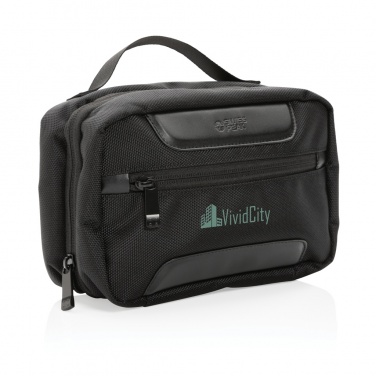 Logotrade advertising product image of: Swiss Peak AWARE™ RPET Voyager toiletry bag
