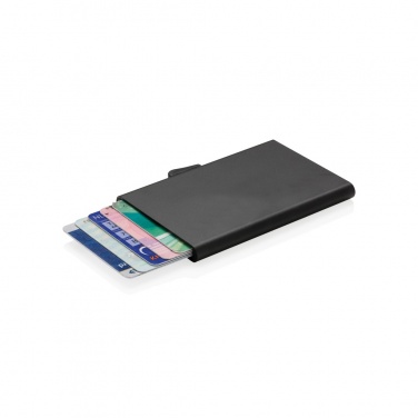 Logo trade promotional gifts picture of: C-Secure aluminium RFID card holder