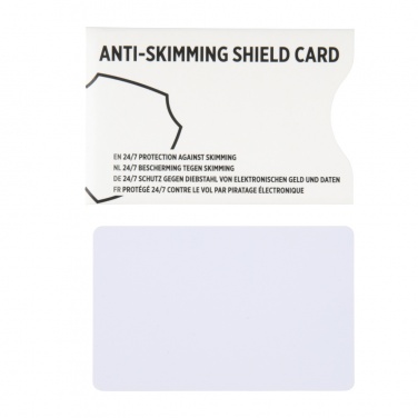 Logo trade promotional products picture of: Anti-skimming RFID shield card with active jamming chip