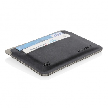 Logo trade promotional merchandise image of: Quebec RFID safe cardholder
