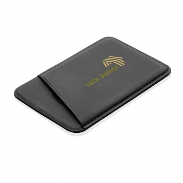 Logo trade promotional gift photo of: Magnetic phone card holder