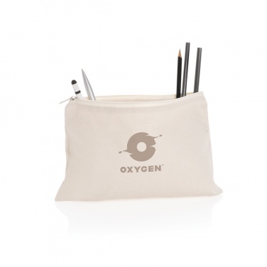 Logotrade advertising product picture of: Impact Aware™ 285 gsm rcanvas pencil case undyed