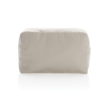 Logotrade advertising product picture of: Impact Aware™ 285 gsm rcanvas toiletry bag undyed