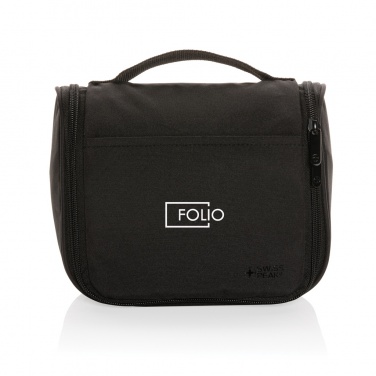 Logo trade promotional merchandise picture of: Swiss Peak Lohan AWARE™ Toiletry bag