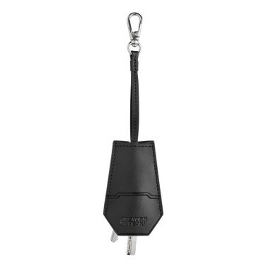 Logo trade advertising products picture of: SP Tula RCS certified recycled PU key holder and pen set