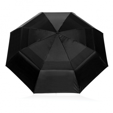 Logo trade promotional gifts image of: Swiss Peak Aware™ Tornado 27” pocket storm umbrella