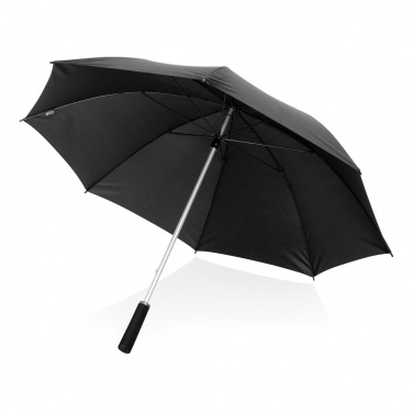 Logo trade promotional merchandise picture of: Swiss Peak Aware™ Ultra-light manual 25” Alu umbrella