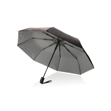 Logotrade promotional gift image of: 21" Impact AWARE™ RPET 190T Pongee dual colour mini umbrella