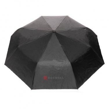 Logo trade promotional items image of: 21" Impact AWARE™ RPET 190T Pongee dual colour mini umbrella