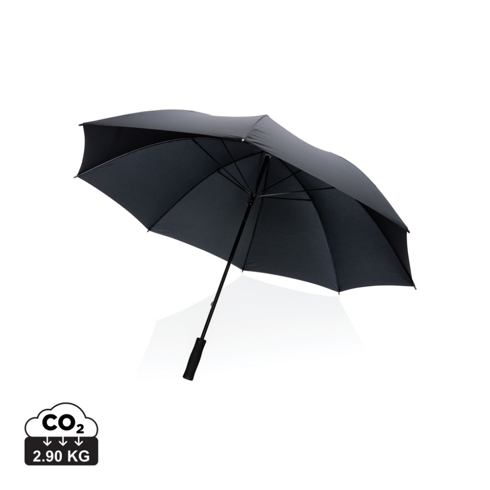 Logo trade corporate gift photo of: 30" Impact AWARE™ RPET 190T Storm proof umbrella
