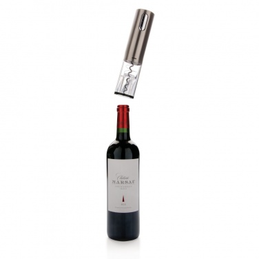 Logo trade promotional merchandise image of: Electric wine opener - USB rechargeable