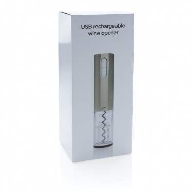 Logotrade promotional item picture of: Electric wine opener - USB rechargeable