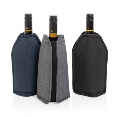 Logo trade corporate gifts image of: Vino AWARE™ RPET wine cooler sleeve