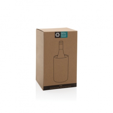 Logotrade promotional gift picture of: Vino RCS certified recycled stainless steel wine bucket