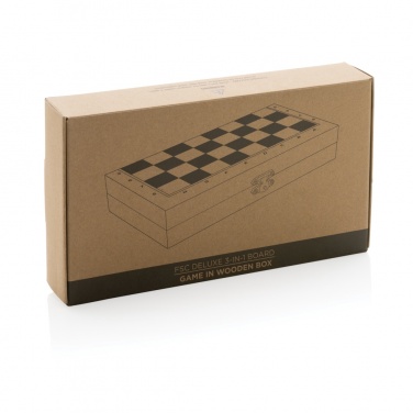 Logo trade advertising products image of: Deluxe 3-in-1 boardgame in box