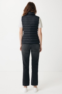 Logo trade corporate gifts image of: Iqoniq Meru women recycled polyester bodywarmer