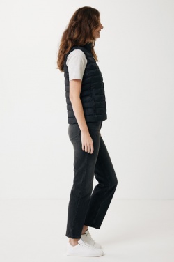 Logo trade promotional merchandise picture of: Iqoniq Meru women recycled polyester bodywarmer