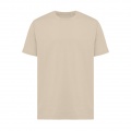 Iqoniq Kakadu relaxed recycled cotton t-shirt, desert
