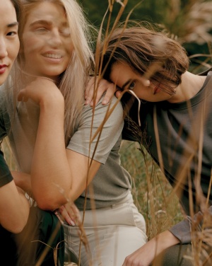 Logotrade promotional gift picture of: Iqoniq Sierra lightweight recycled cotton t-shirt