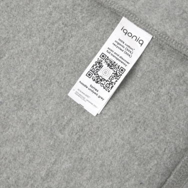 Logotrade corporate gift picture of: Iqoniq Torres recycled cotton hoodie undyed