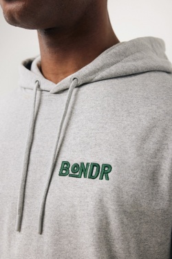 Logo trade business gifts image of: Iqoniq Torres recycled cotton hoodie undyed