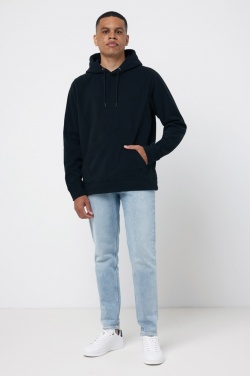 Logo trade promotional giveaways picture of: Iqoniq Trivor recycled polyester microfleece hoodie