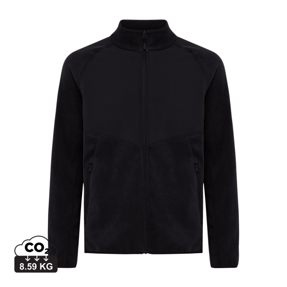 Logotrade promotional item image of: Iqoniq Talung recycled polyester microfleece zip through