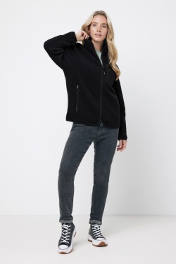 Logo trade corporate gift photo of: Iqoniq Diran recycled polyester pile fleece jacket