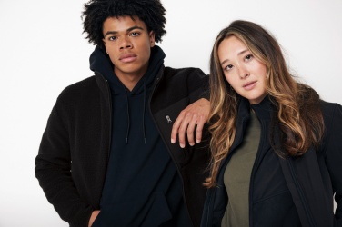 Logo trade promotional merchandise image of: Iqoniq Diran recycled polyester pile fleece jacket