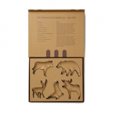 Logo trade promotional giveaway photo of: VINGA Nordic big 5 cookie cutter 5-piece set