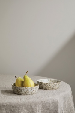 Logo trade promotional merchandise photo of: VINGA Nuvem stoneware mini bowl, 2 pcs set