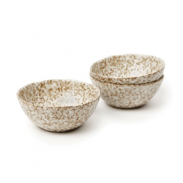 Logo trade promotional items picture of: VINGA Nuvem stoneware mini bowl, 3 pcs set
