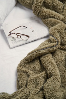 Logo trade promotional products image of: VINGA Maine GRS recycled double pile blanket