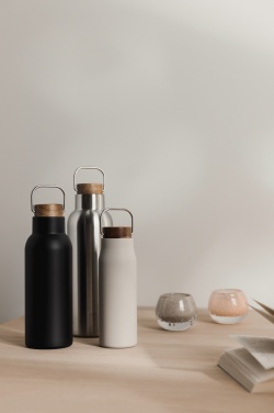 Logo trade corporate gifts image of: VINGA Ciro RCS recycled vacuum bottle 580ml