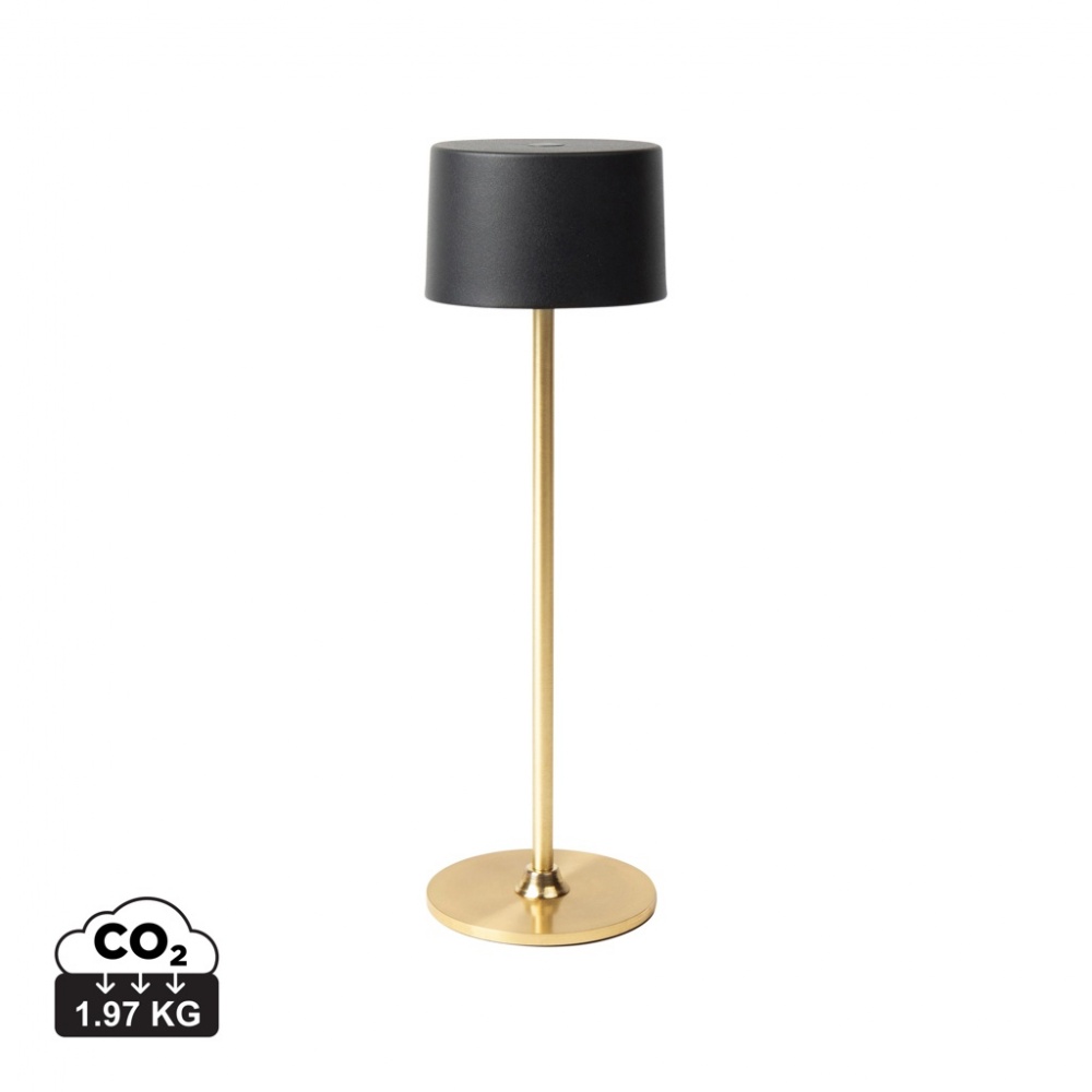 Logotrade promotional giveaway image of: VINGA Nauro RCS recycled ABS table lamp