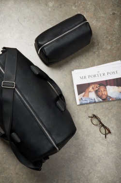 Logotrade promotional product picture of: VINGA Bermond RCS recycled PU weekend bag