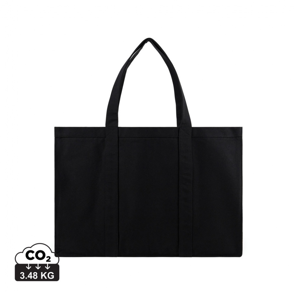 Logo trade promotional items image of: VINGA Hilo AWARE™ recycled canvas maxi tote bag