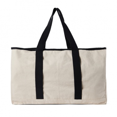 Logo trade corporate gifts picture of: VINGA Volonne AWARE™ recycled canvas beach bag