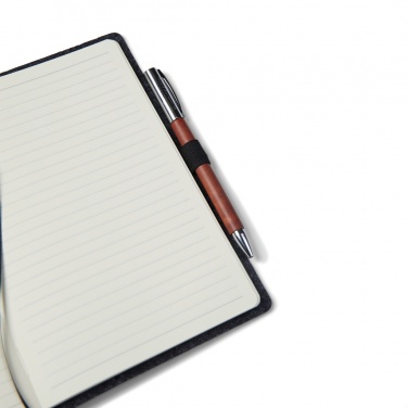 Logo trade business gifts image of: VINGA Albon GRS recycled felt notebook