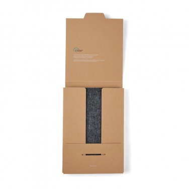 Logotrade corporate gifts photo of: VINGA Albon GRS recycled felt notebook