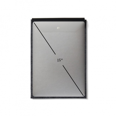 Logotrade promotional giveaway picture of: VINGA Albon GRS recycled felt 15" laptop sleeve