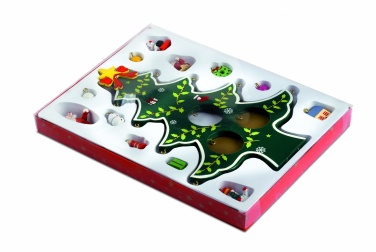 Logo trade corporate gift photo of: Wooden xmas tree decoration