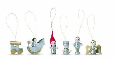 Logotrade corporate gift image of: Set of 6 Xmas decoration