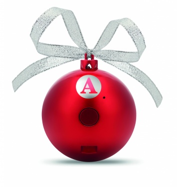 Logotrade promotional items photo of: Speaker Christmas ball
