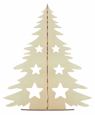 Logo trade corporate gifts image of: DIY wooden Christmas tree