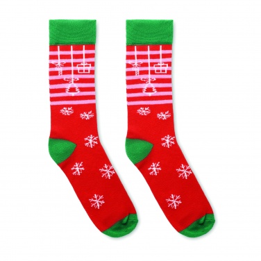 Logotrade advertising products photo of: Pair of Christmas socks M
